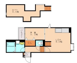 クレア多の津の物件間取画像